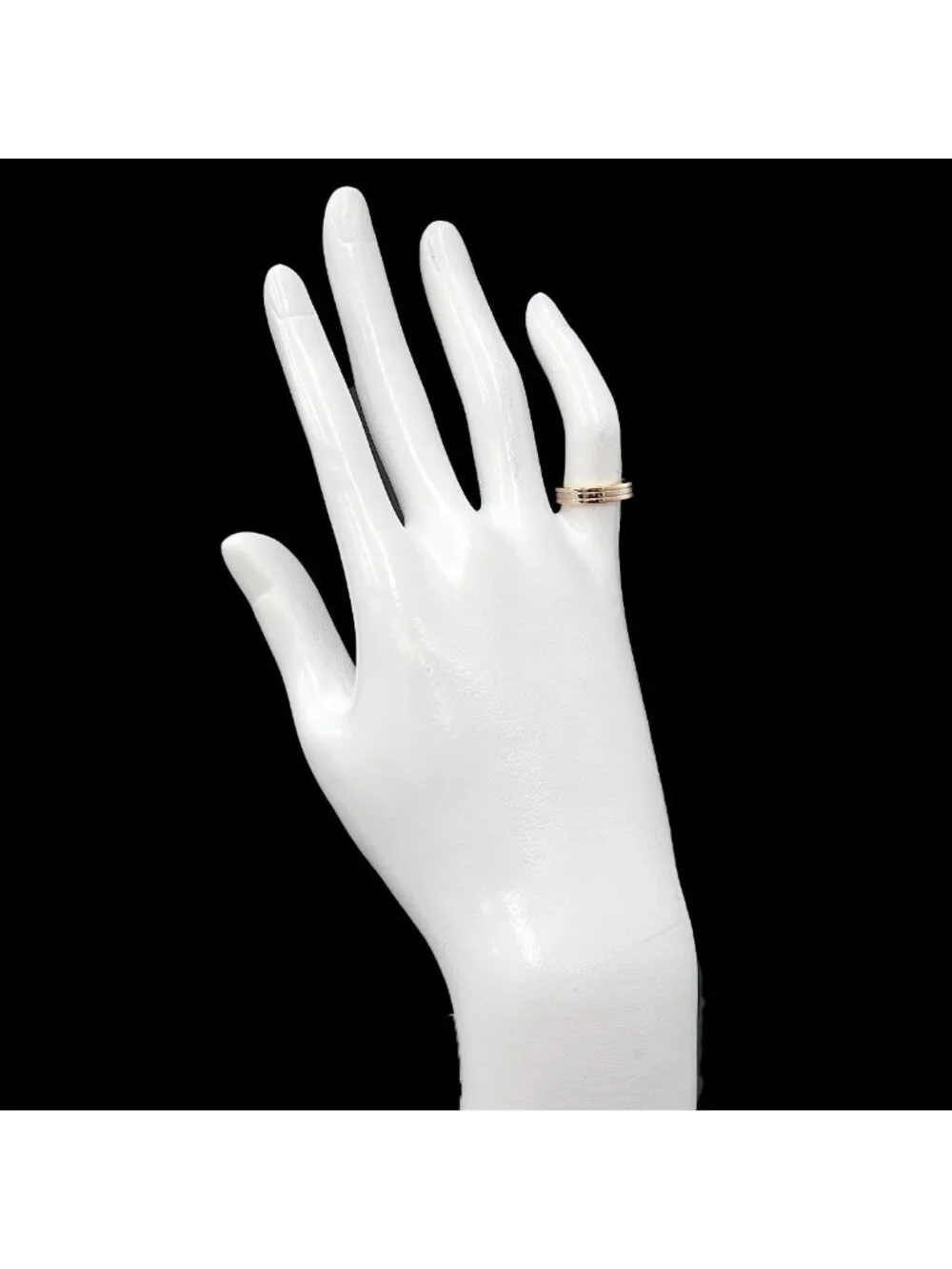 Cartier Vendome 45 Ring 18k YG WG PG Three Gold 750
